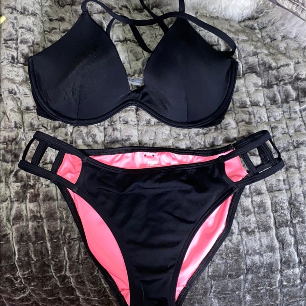 PINK bikini!